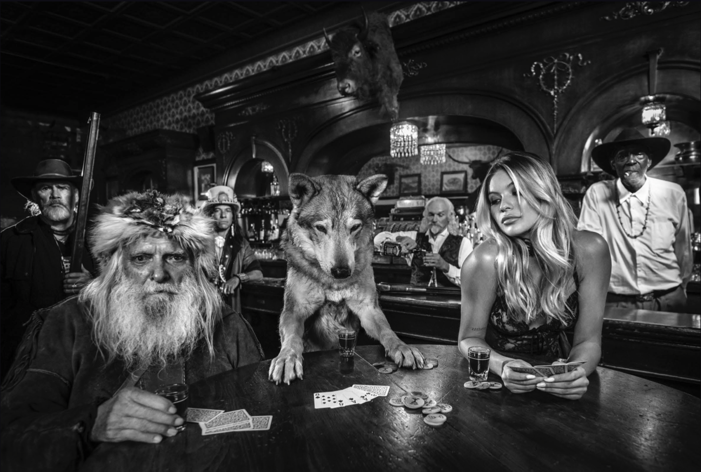 Aces and Eights-Photographic Print-David Yarrow-Sorrel Sky Gallery