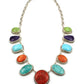 11 Stone Link Necklace-Jewelry-Don Lucas-Sorrel Sky Gallery