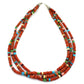 3 Strand Multi Stone Necklace-Jewelry-Don Lucas-Sorrel Sky Gallery