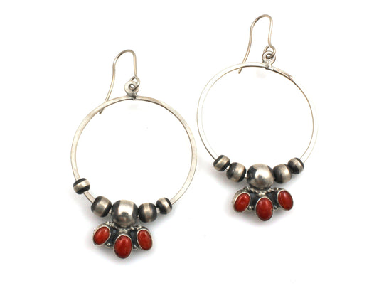 Coral Pueblo Earrings