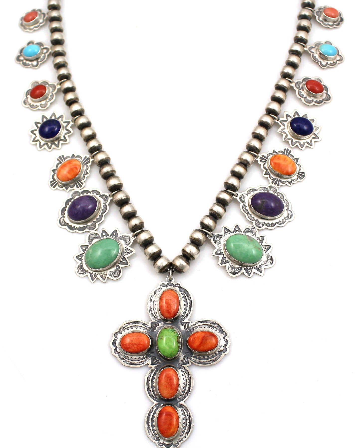 Cross Charm Necklace-Jewelry-Don Lucas-Sorrel Sky Gallery