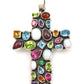 Multi Stone Cross Pendant-Jewelry-Don Lucas-Sorrel Sky Gallery