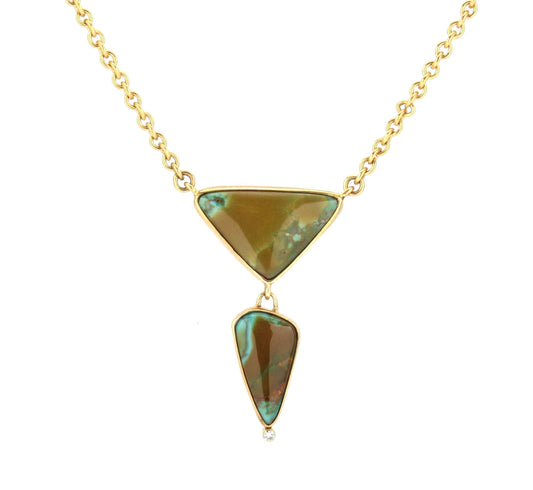 Doug Magnus-Heart Chakra Green Pendant-Sorrel Sky Gallery-Jewelry