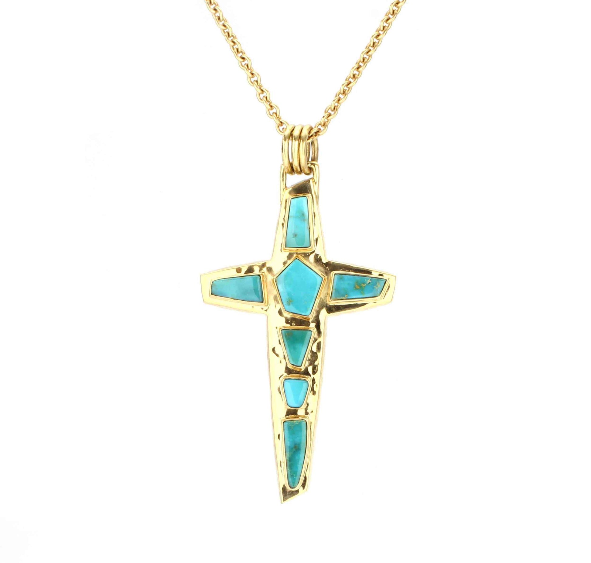 Doug Magnus-Sacred Cross Pendant-Sorrel Sky Gallery-Jewelry