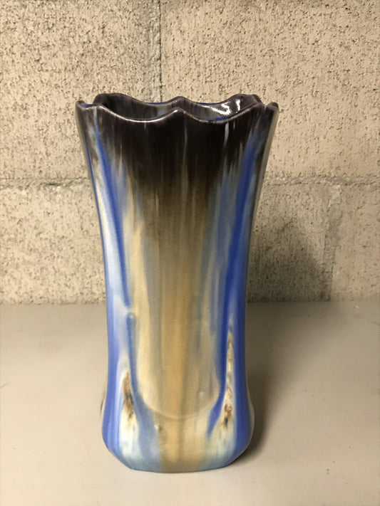 Blue and Tan Vase-Duly Mitchell-Duly Mitchell-Sorrel Sky Gallery