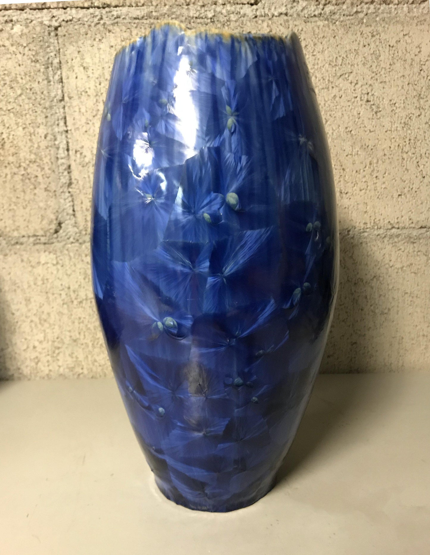 Tall Cobalt Blue Vase-Duly Mitchell-Duly Mitchell-Sorrel Sky Gallery