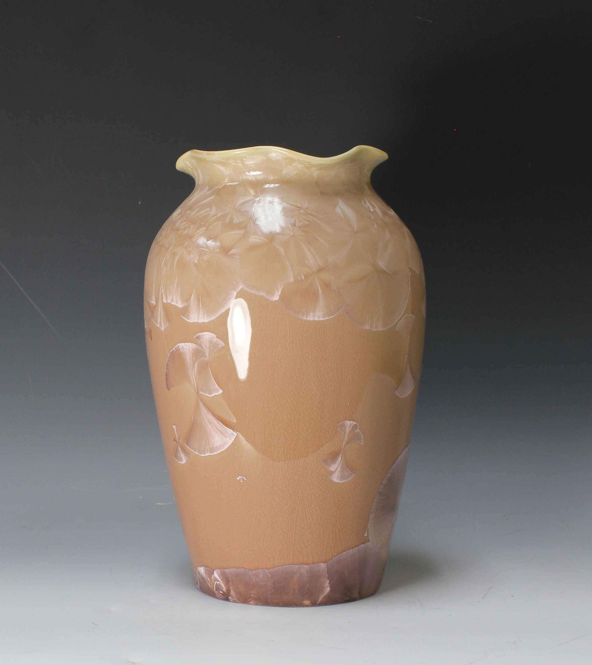 Duly Mitchell-Sorrel Sky Gallery-Pottery-Tan Flower Vase