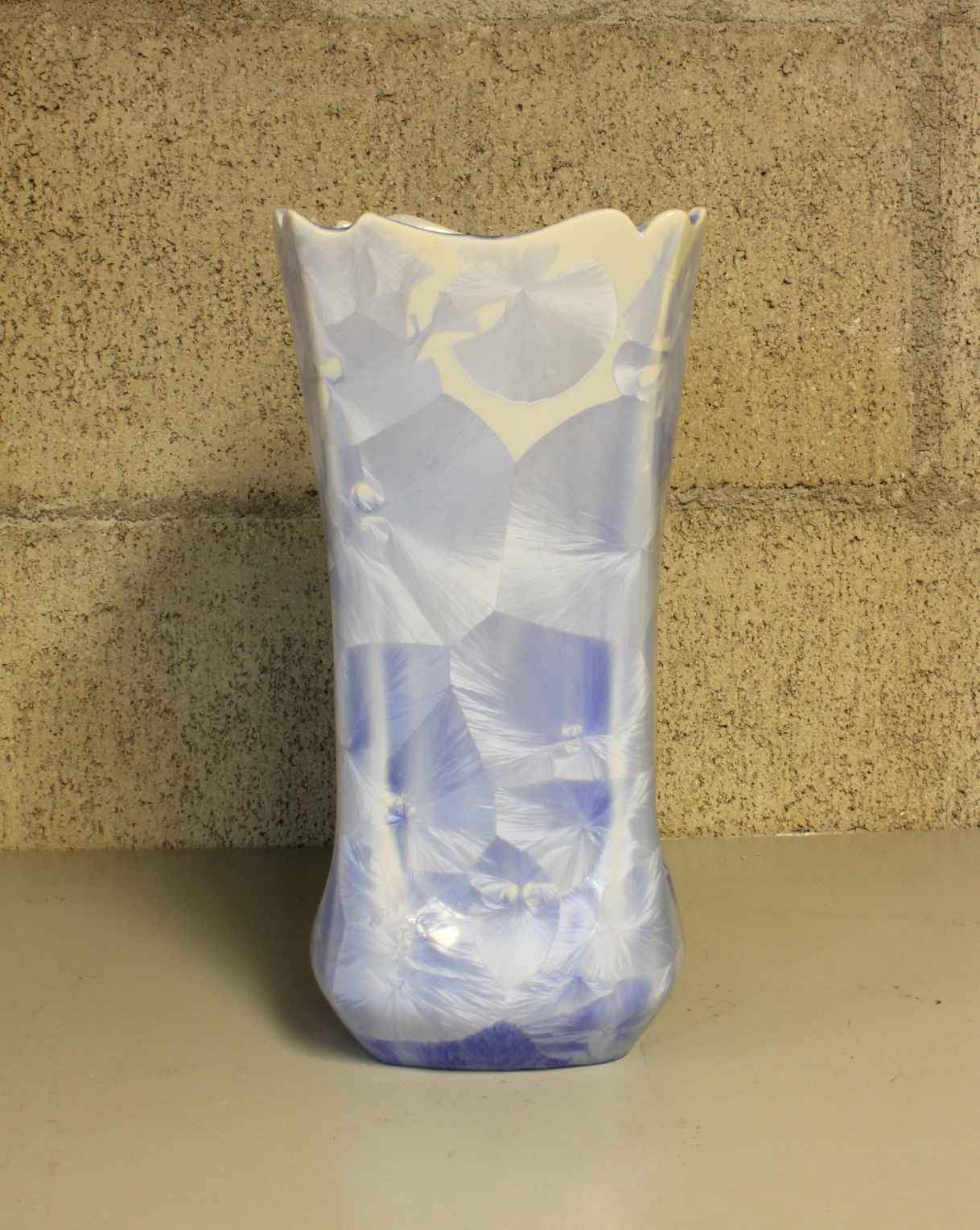 Medium Light Blue Vase
