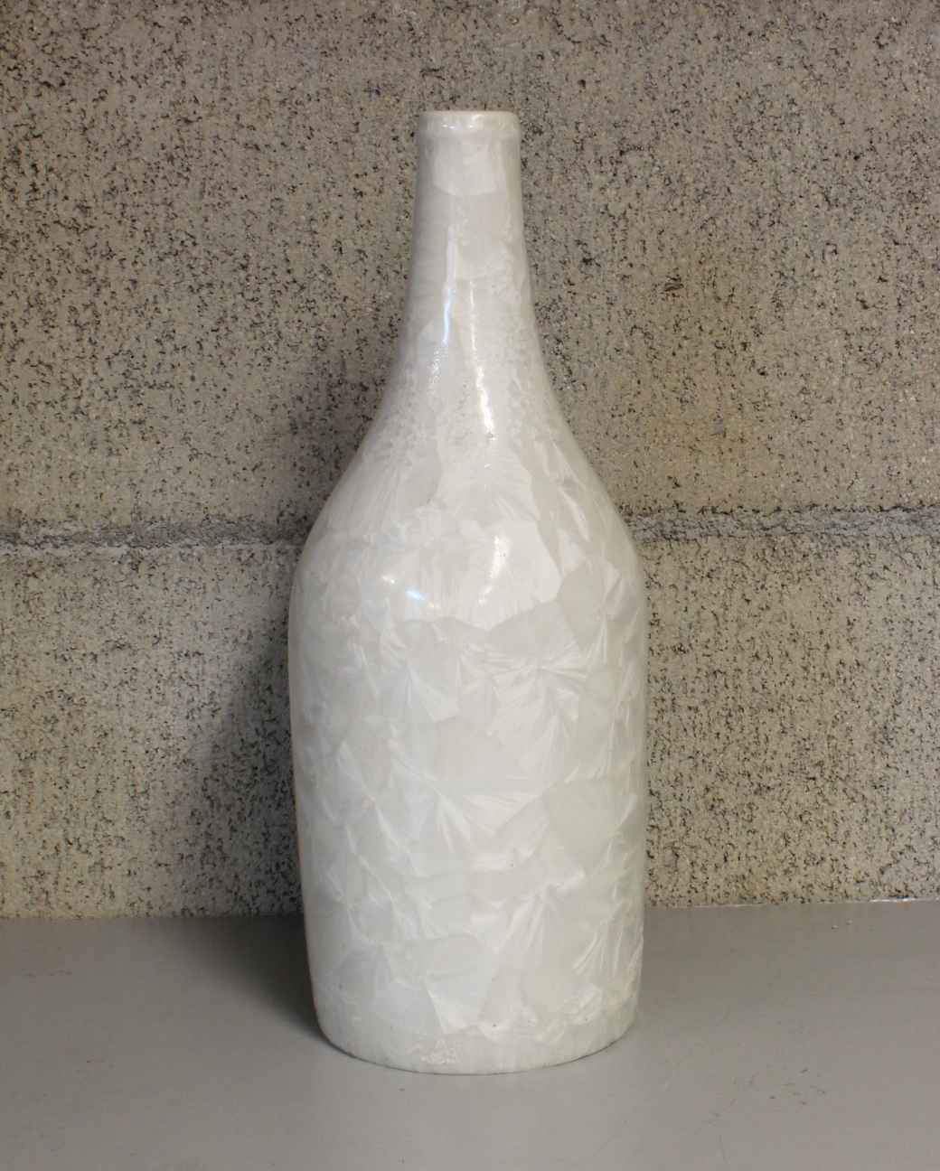 Tall White Bottle