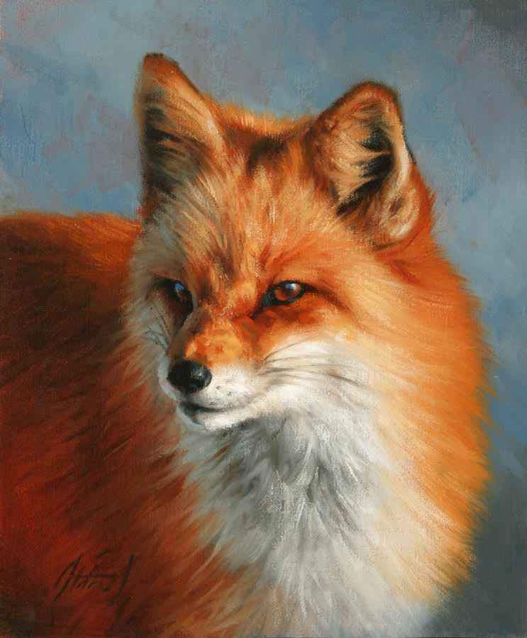 Edward Aldrich-Fox Portrait-Sorrel Sky Gallery-Painting