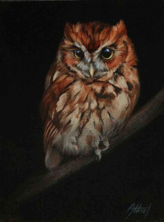 Edward Aldrich-Night Watchman-Sorrel Sky Gallery-Painting