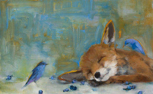 Blueberry Dreams-Painting-Elsa Sroka-Sorrel Sky Gallery