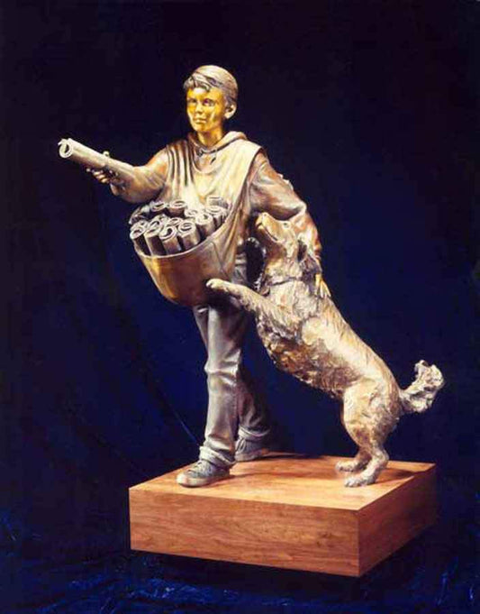 George Lundeen-Sorrel Sky Gallery-Sculpture-Good News