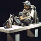 George Lundeen-Sorrel Sky Gallery-Sculpture-Peacekeeper - Lifesize