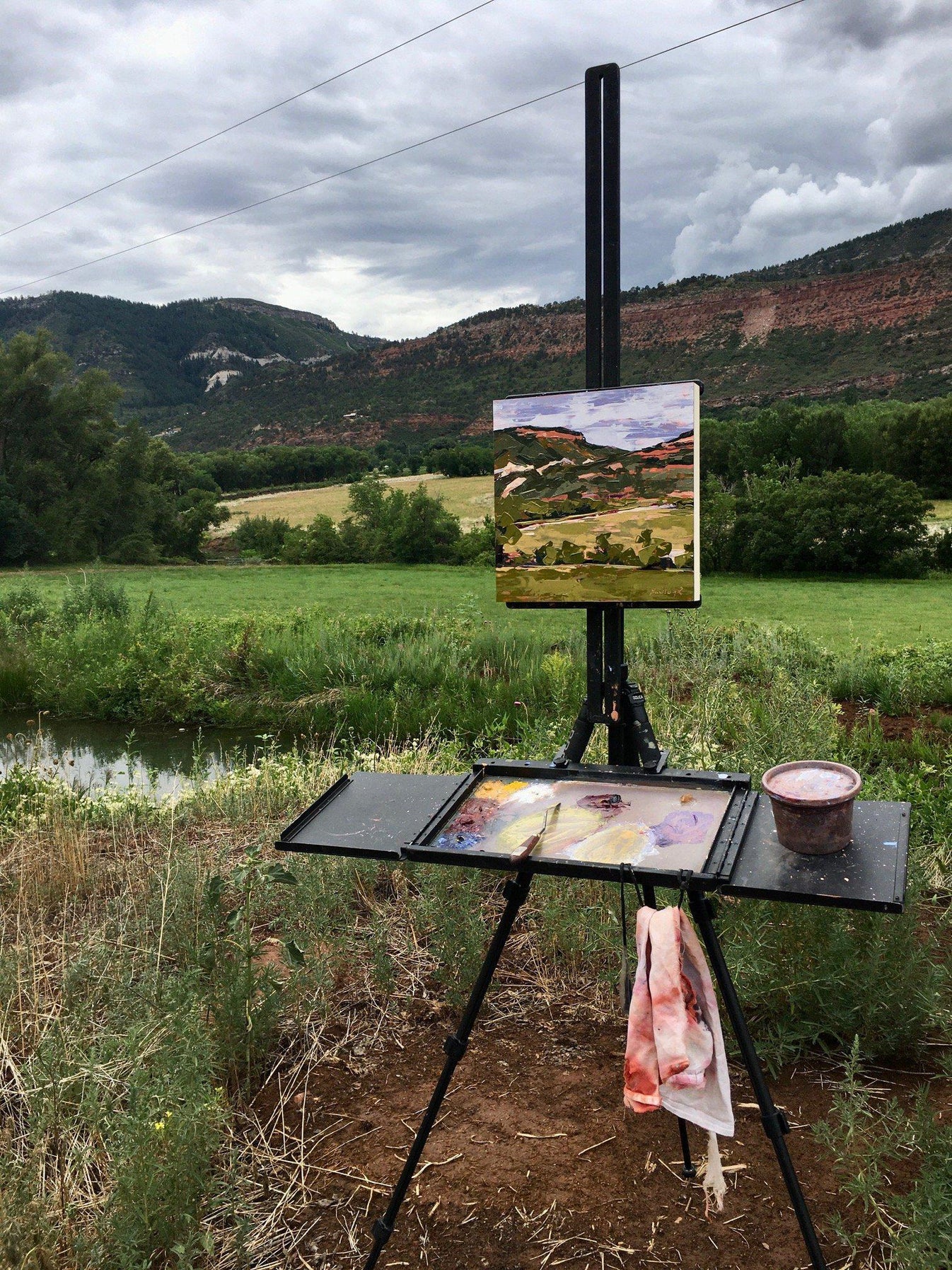 Hermosa Fields | Hadley Rampton Plein Air | Sorrel Sky – Sorrel Sky Gallery