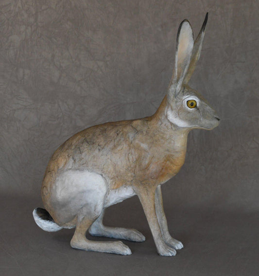 Jack Rabbit VI-Sculpture-Jim Eppler-Sorrel Sky Gallery