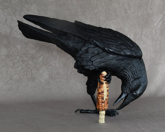 Raven IV E-Sculpture-Jim Eppler-Sorrel Sky Gallery