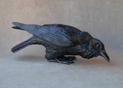 Jim Eppler-Raven X-Sorrel Sky Gallery-Sculpture