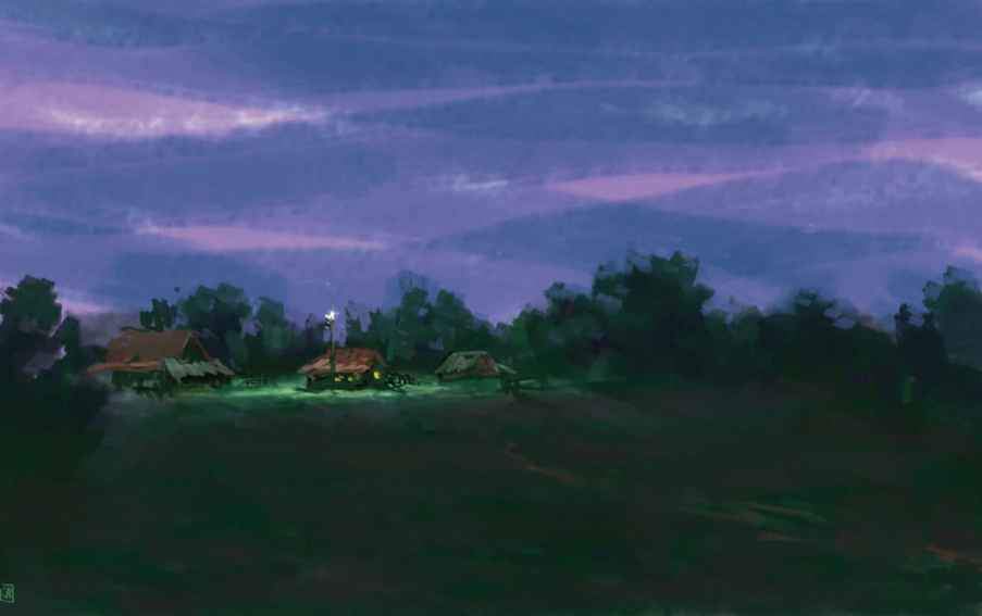 Jim Rey-Farm Light-Sorrel Sky Gallery-Print