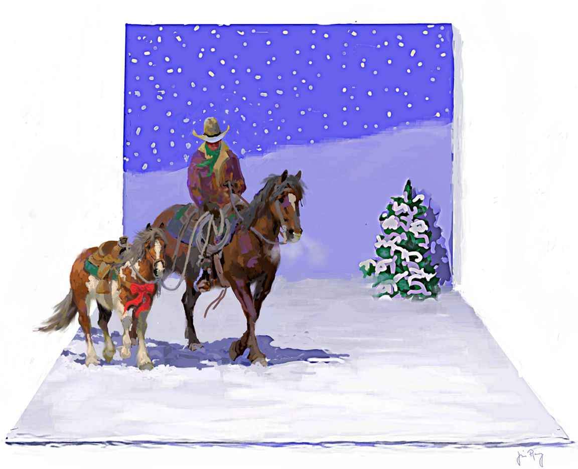 Jim Rey-The Christmas Gift Pop Up Print-Sorrel Sky Gallery-Print