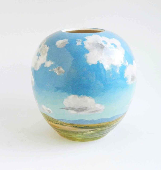 Laura Bruzzese-Sorrel Sky Gallery-Pottery-Turquoise Sky