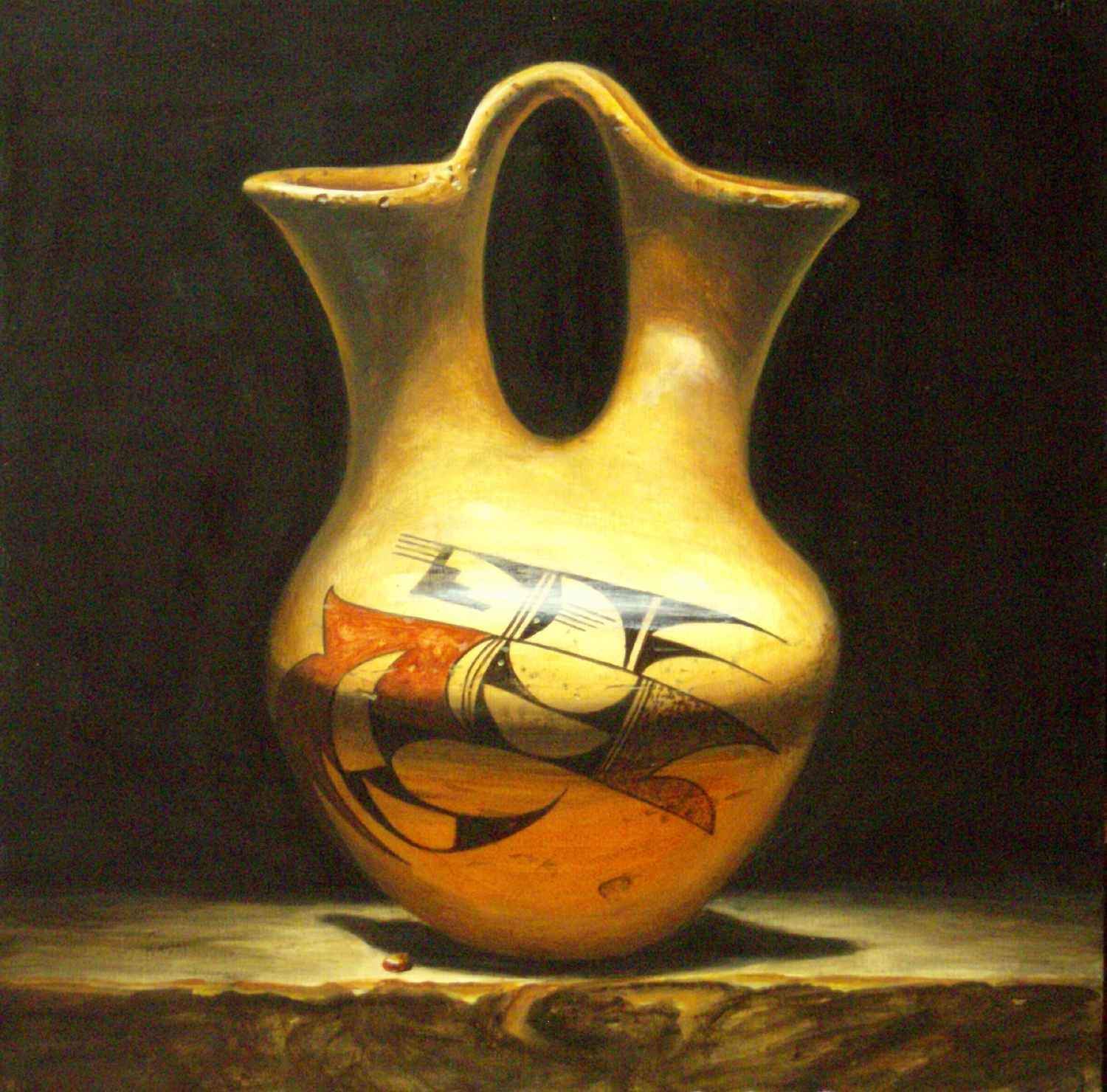 Hopi Wedding Vase-Lisa Danielle-Sorrel Sky Gallery