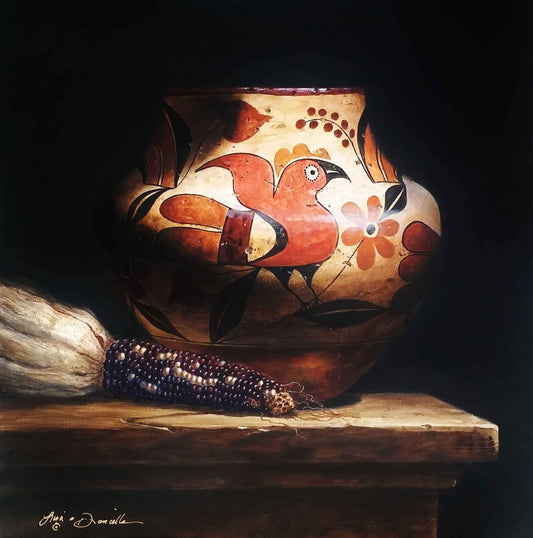 Macaw With Maize-Lisa Danielle-Sorrel Sky Gallery