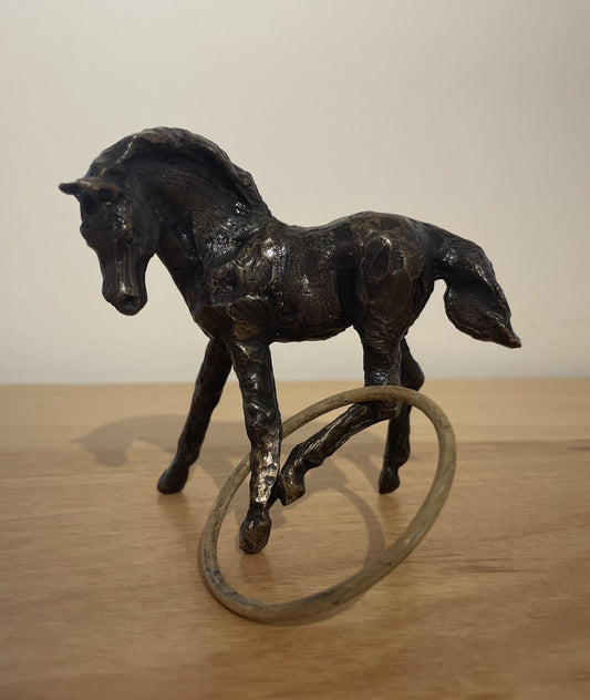 Foal Hula Hoop-Sculpture-Lisa Gordon-Sorrel Sky Gallery
