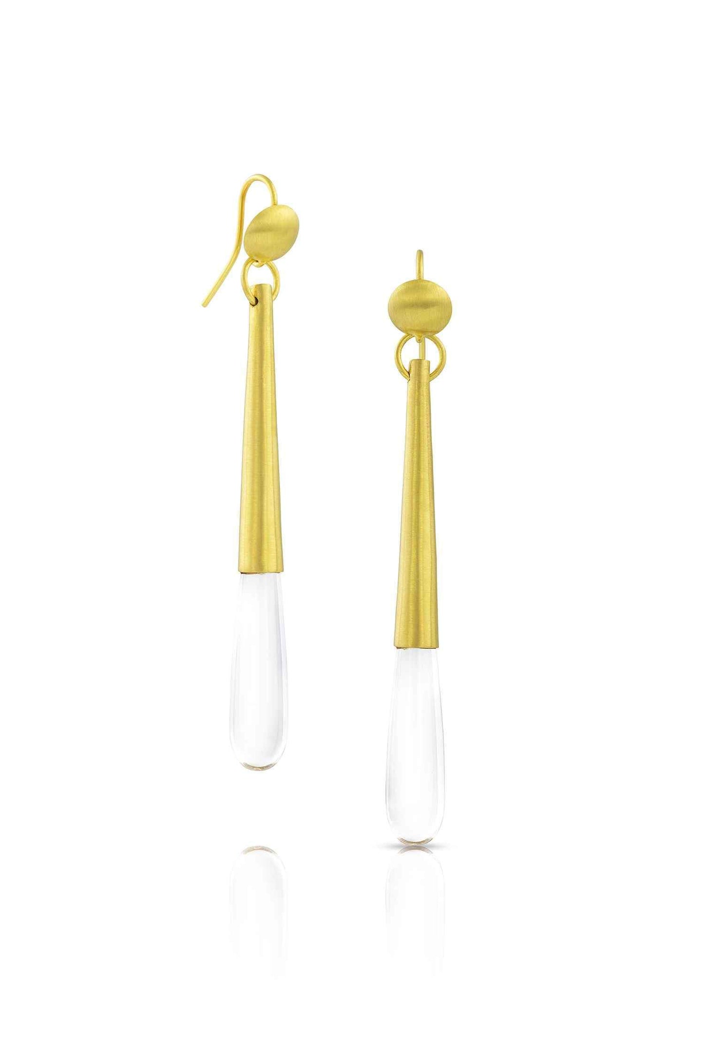 Loren Nicole-Crystal Torpedo Earrings-Sorrel Sky Gallery-Jewelry