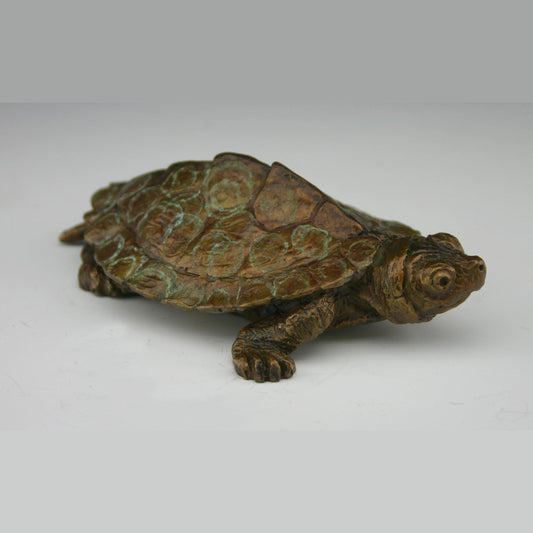 Map Turtle-Sculpture-Mark Dziewior-Sorrel Sky Gallery