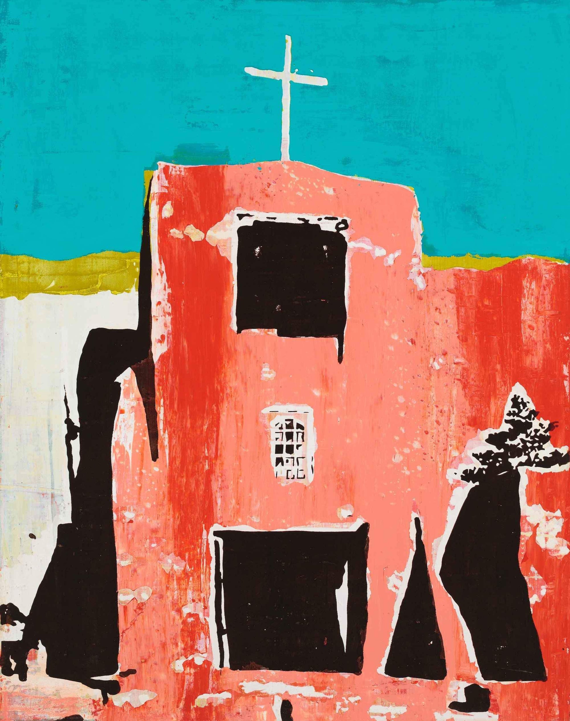 Maura Allen-Capilla San Miguel - Santa Fe-Sorrel Sky Gallery-Painting