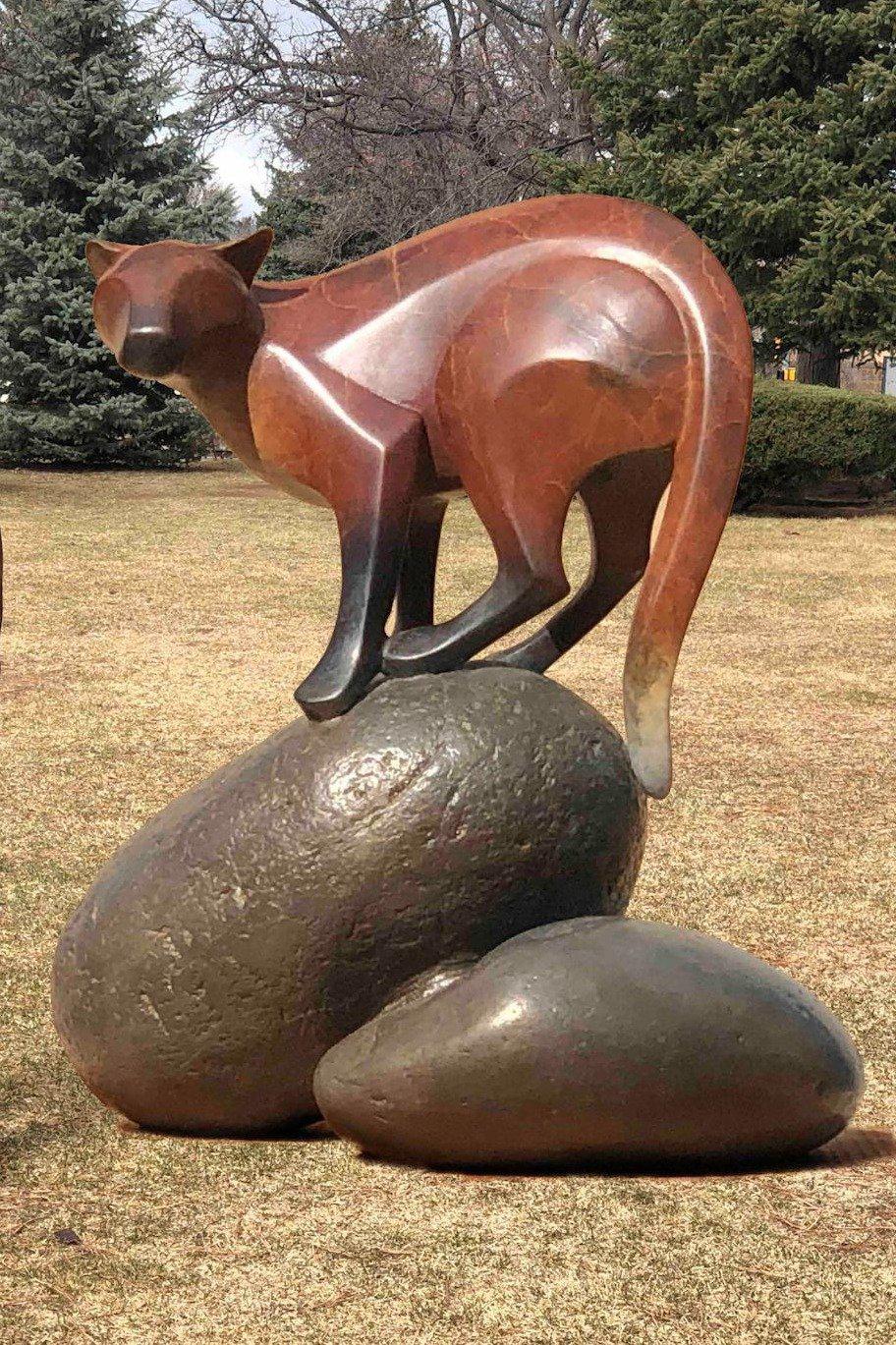 Michael Tatom-40" Puma-Sorrel Sky Gallery-Sculpture