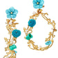 Flower Whirl Earrings-Jewelry-Of Rare Origin-Sorrel Sky Gallery