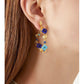 Mini Flower Whirl Earrings-Jewelry-Of Rare Origin-Sorrel Sky Gallery