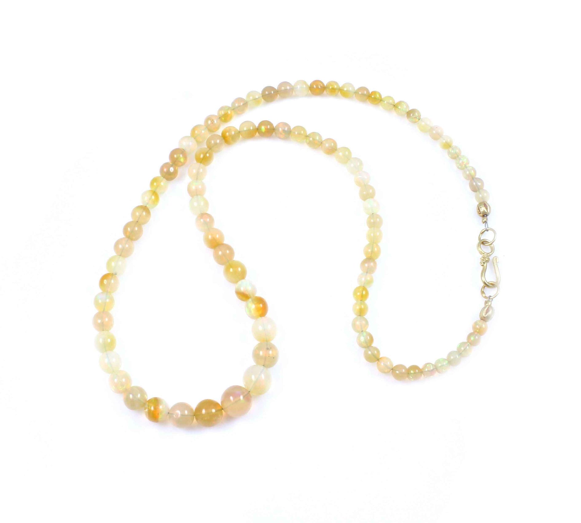 Pam Springall-Sorrel Sky Gallery-Jewelry-Round Ethiopian Opal Necklace