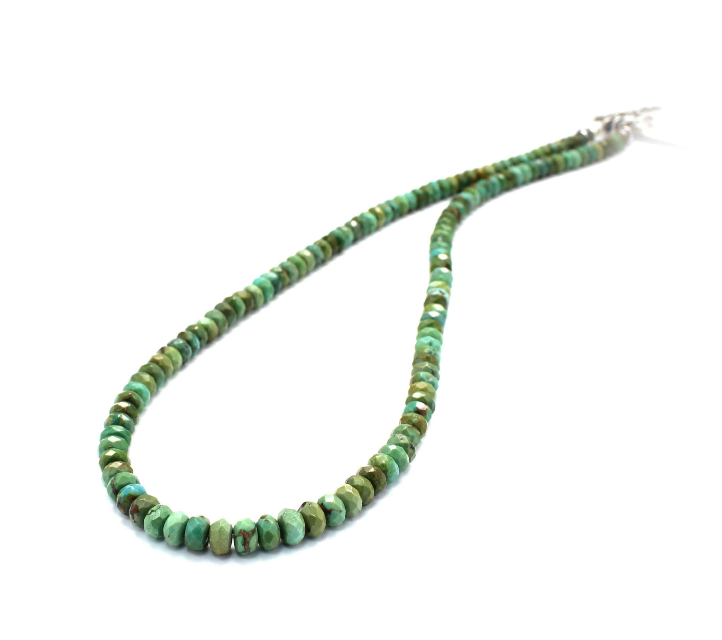 Pam Springall-Sorrel Sky Gallery-Jewelry-Single Strand Faceted Turquoise Necklace