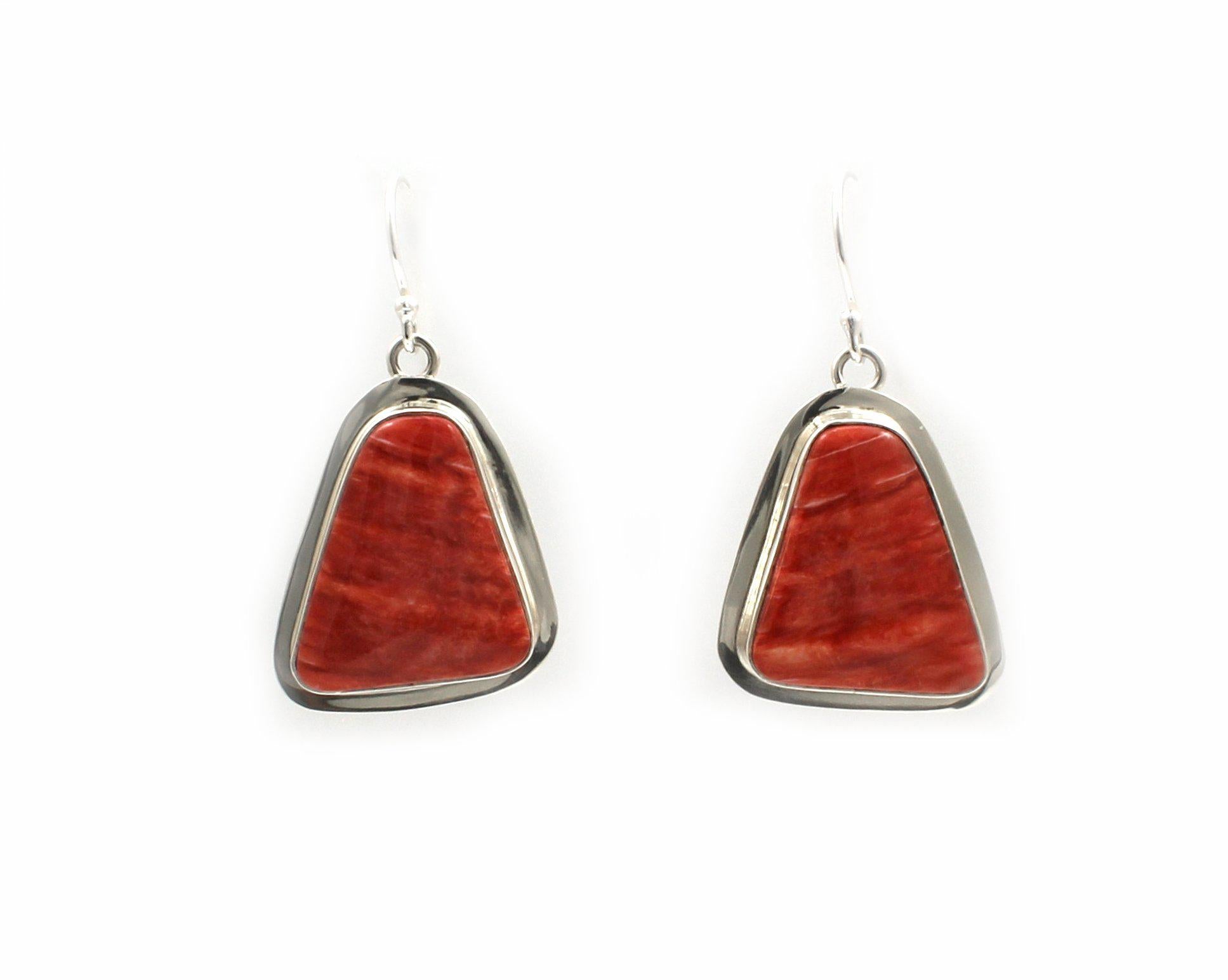 Spiny Oyster Drop Earrings-Jewelry-Pam Springall-Sorrel Sky Gallery