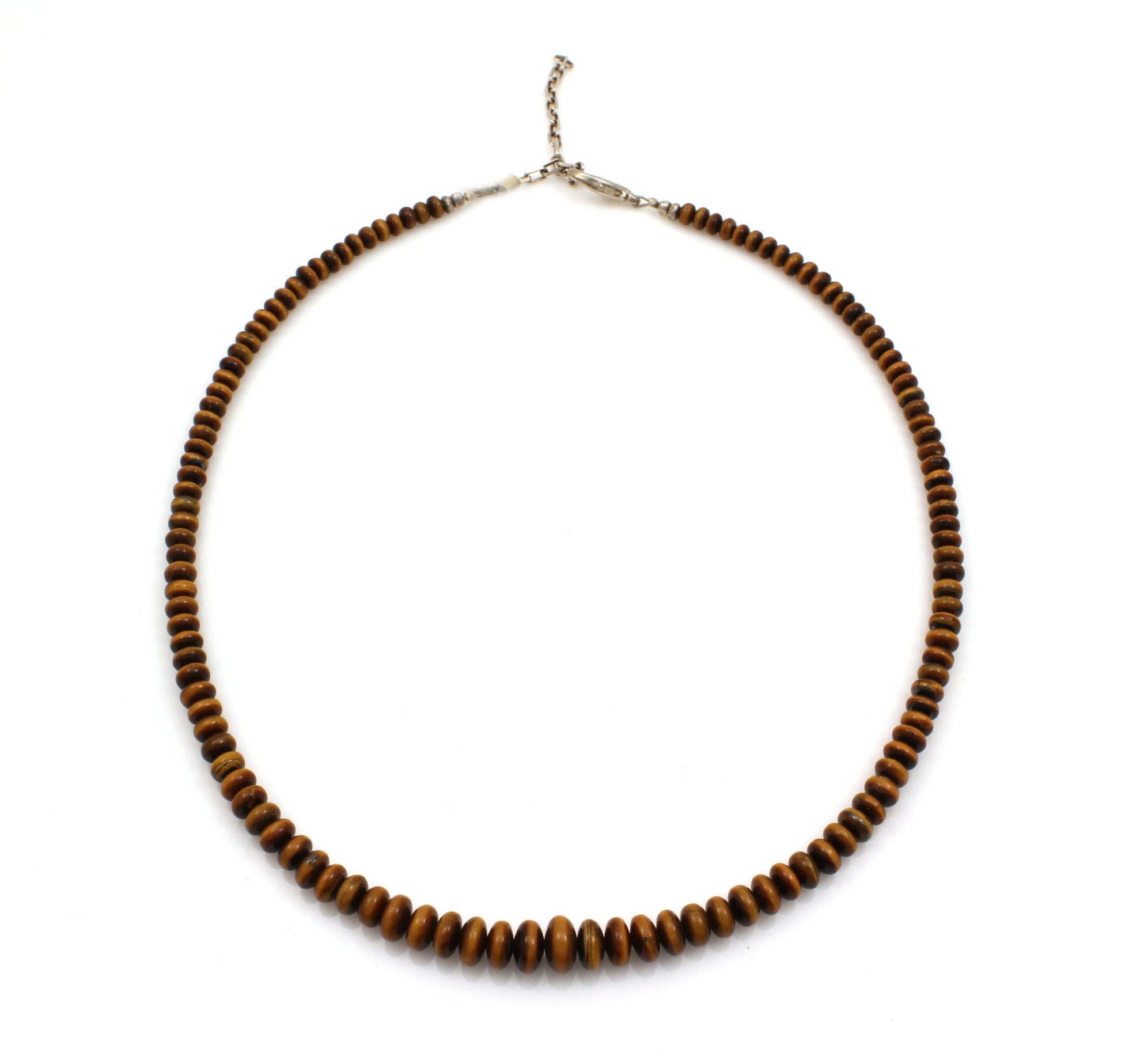 Tiger Eye Roundell Necklace-Jewelry-Pam Springall-Sorrel Sky Gallery