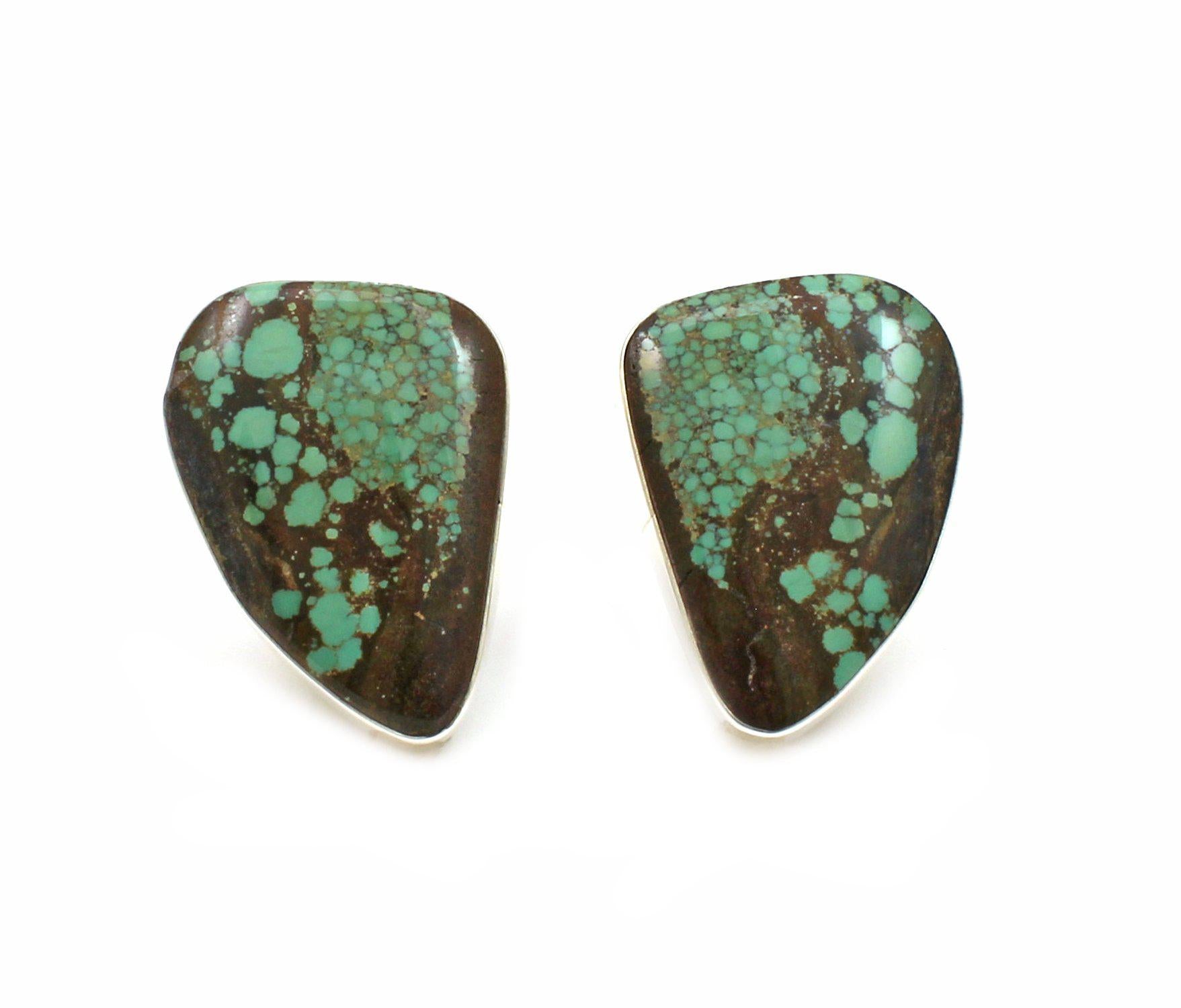Turquoise Clip On Earrings-Jewelry-Pam Springall-Sorrel Sky Gallery