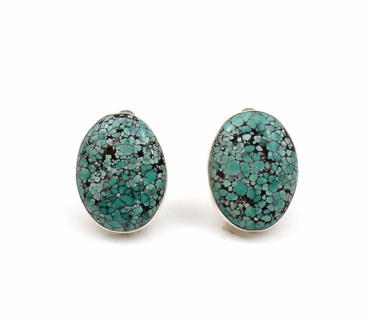 Turquoise Clip On Earrings-Jewelry-Pam Springall-Sorrel Sky Gallery