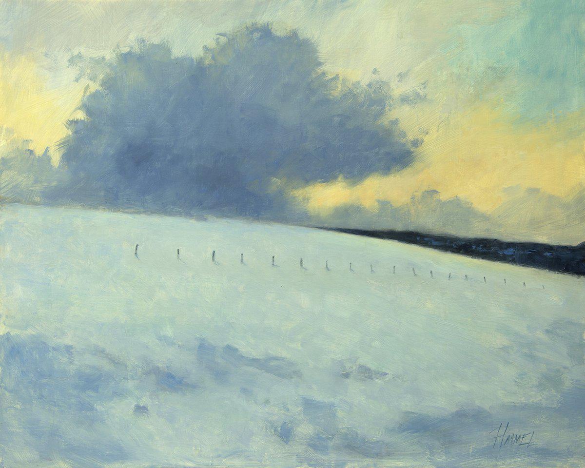 Winter at 10,000 Feet-Painting-Peggy Immel-Sorrel Sky Gallery