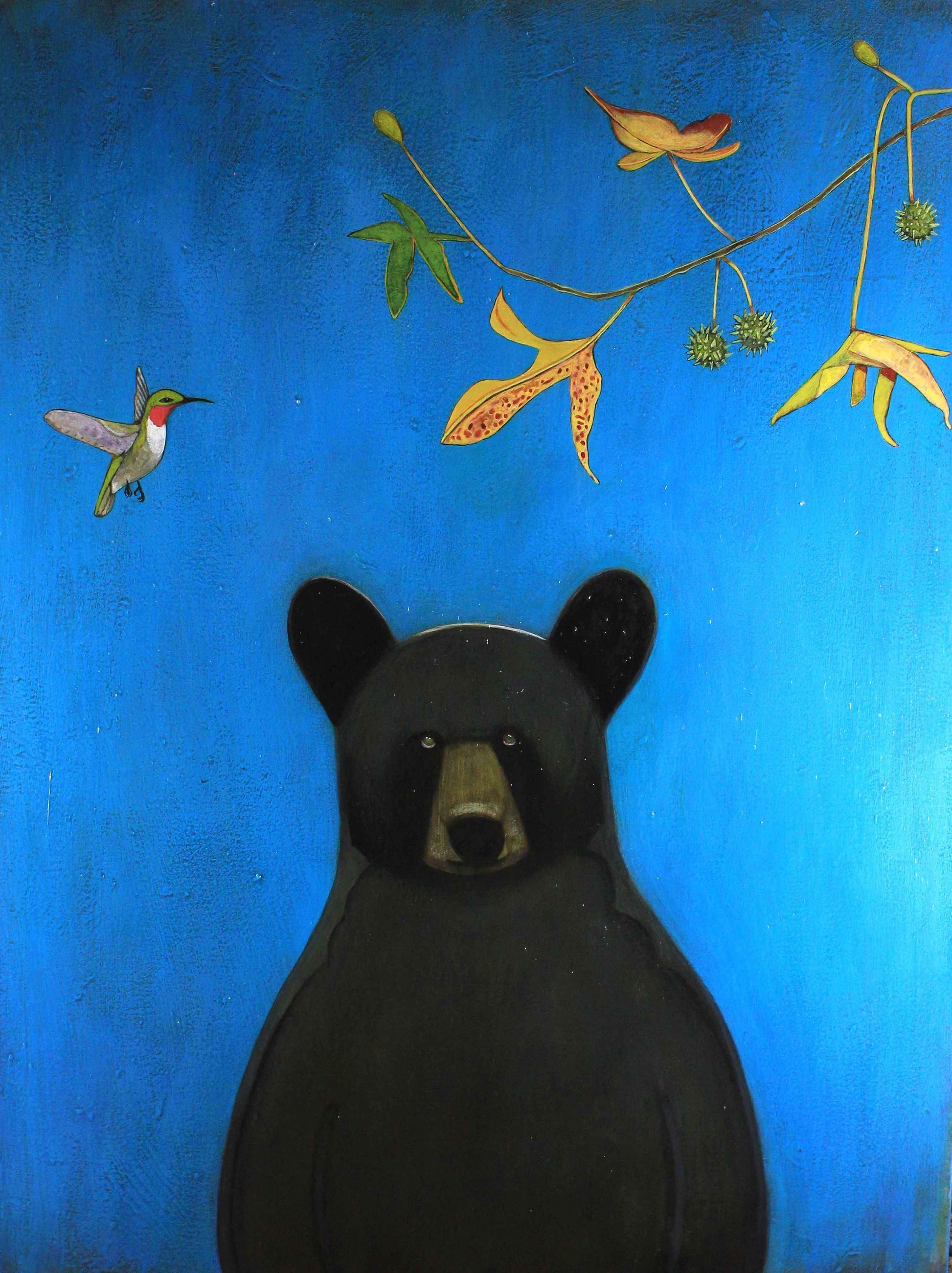 Phyllis Stapler-Sorrel Sky Gallery-Painting-Standing Bear