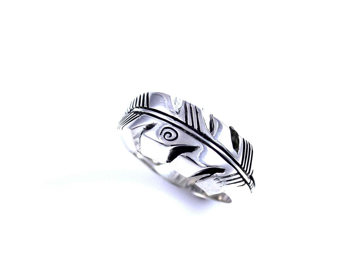 Ray Tracey-Feather Ring-Sorrel Sky Gallery-Jewelry