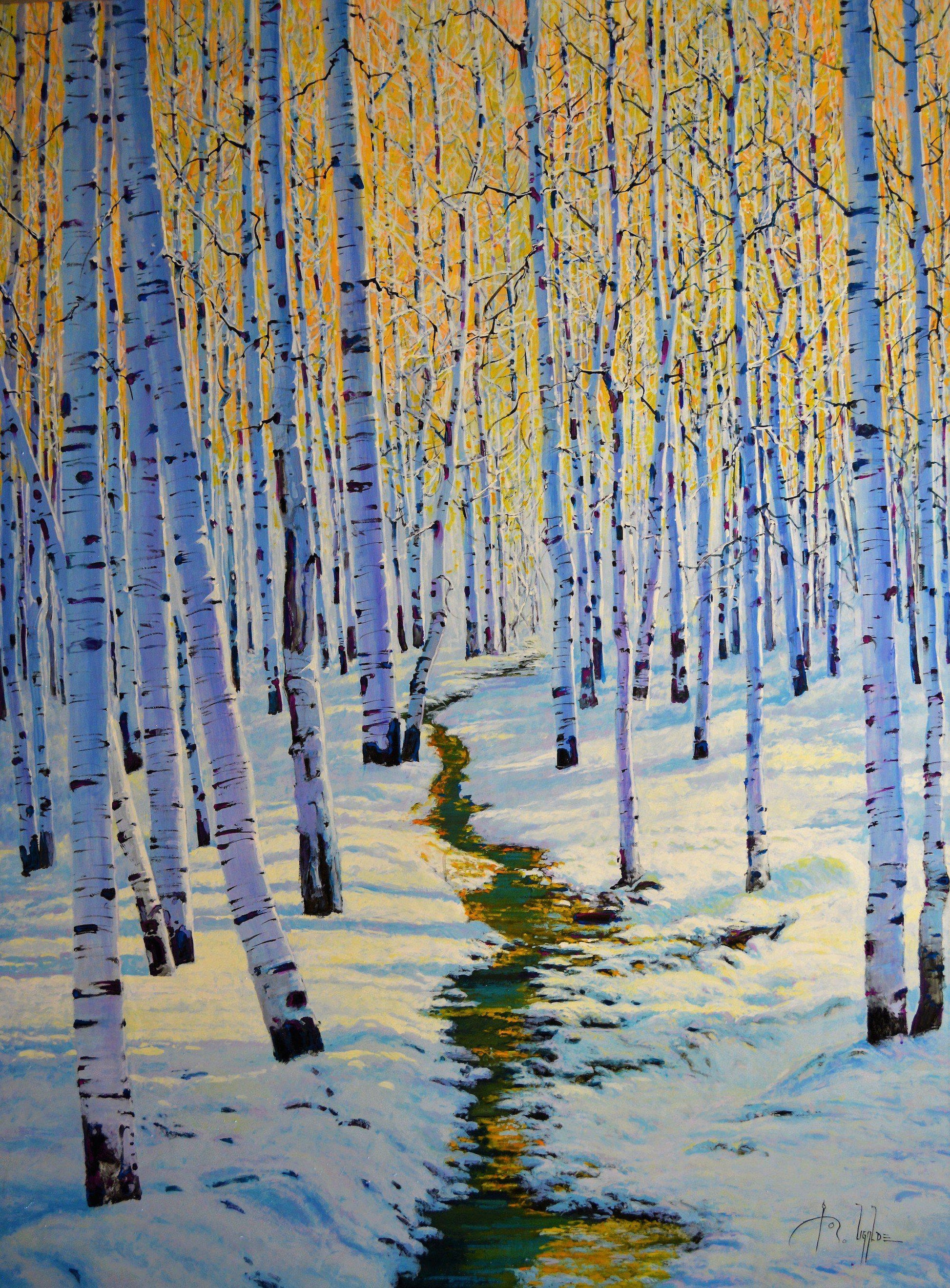 Early Winter-Painting-Roberto Ugalde-Sorrel Sky Gallery