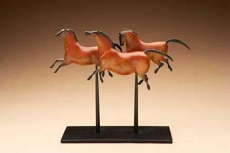 Star Liana York-Hoof Beats-Sorrel Sky Gallery-Sculpture