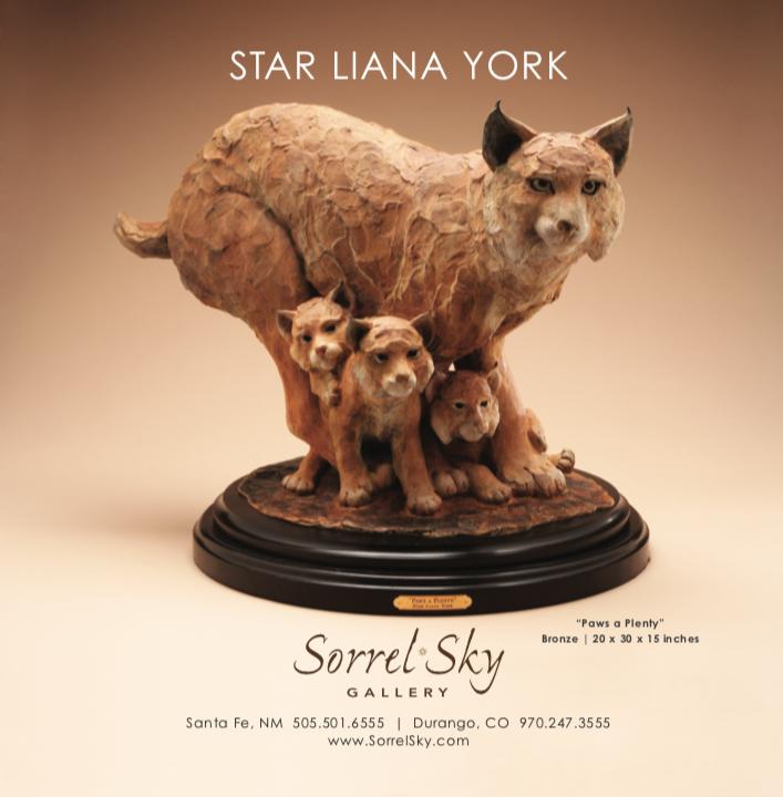 Star Liana York-Paws A Plenty-Sorrel Sky Gallery-Sculpture