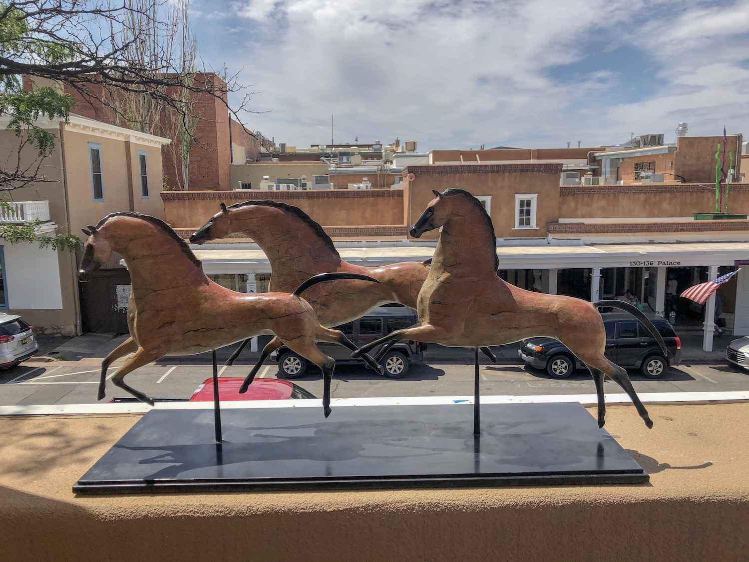 Star Liana York-Running Stallions: Set Of Three-Sorrel Sky Gallery-Sculpture