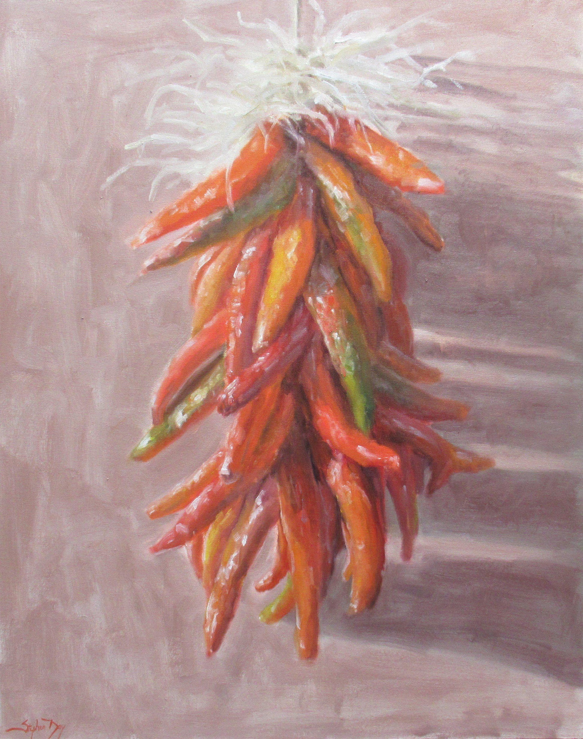 Alla Prima Peppers-Painting-Stephen Day-Sorrel Sky Gallery