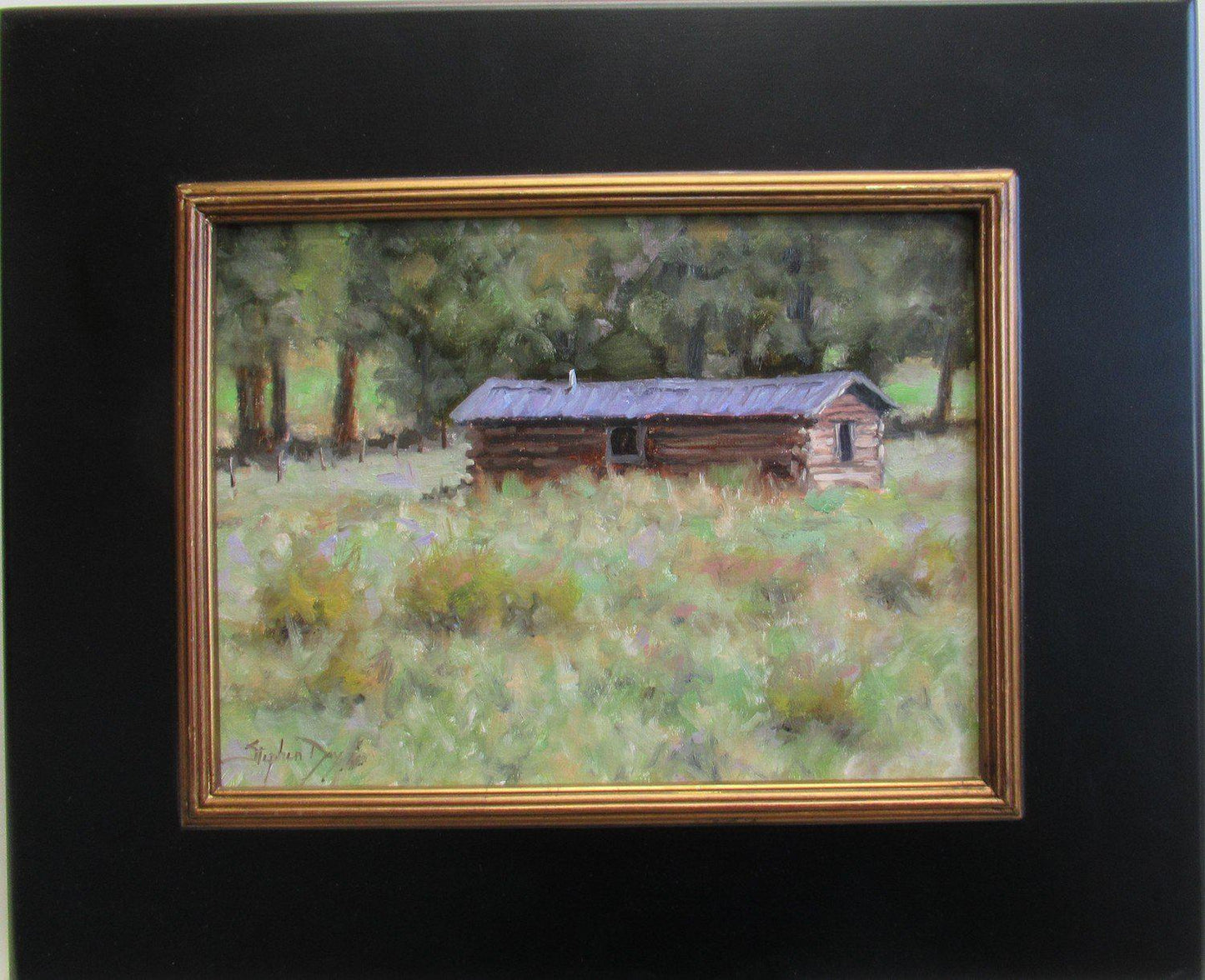 Homesteader’s Cabin-Painting-Stephen Day-Sorrel Sky Gallery