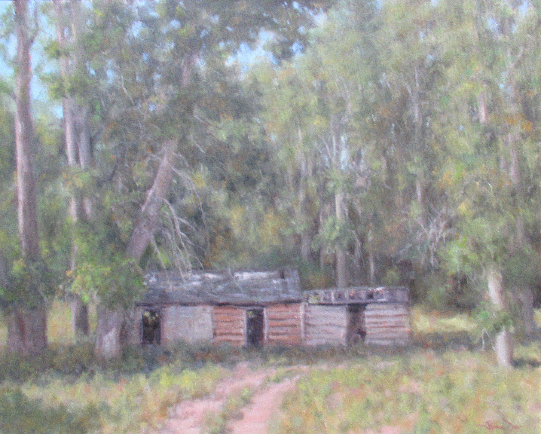 In the Summer Cottonwoods-Painting-Stephen Day-Sorrel Sky Gallery